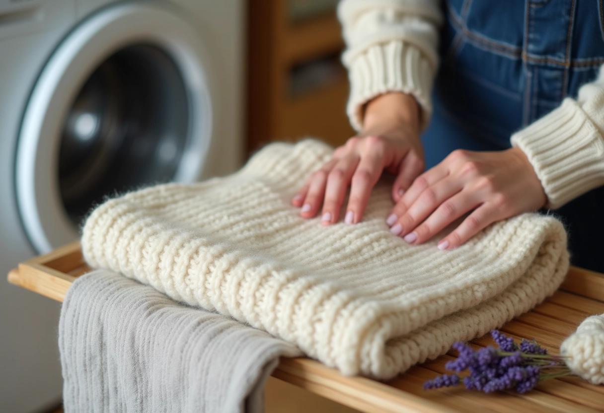 I vostri maglioni si riempiono di pallini troppo in fretta, questo piano anti-pallini funziona se correggete questi errori durante il lavaggio